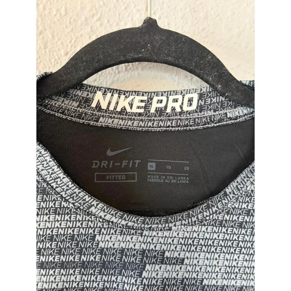 Nike Pro Dri Fit Grey Tshirt size XL. I believe this is a youth boys XL as it se